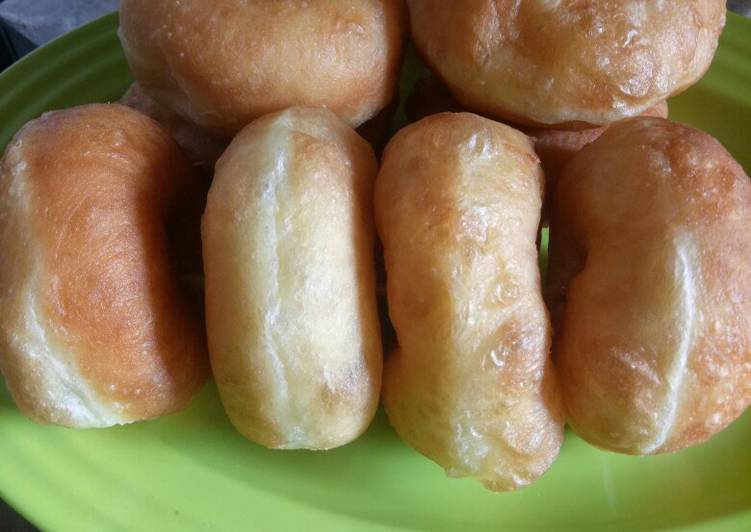 resep lengkap untuk Donat kentang empuk