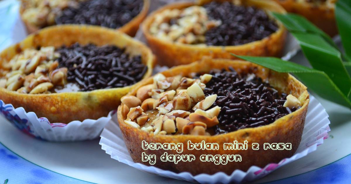 Resep Terang Bulan Mini 2 Rasa