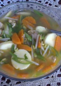 Sayur Wortel Buncis Tofu Kuah