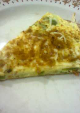 Pizza Omelette Abon