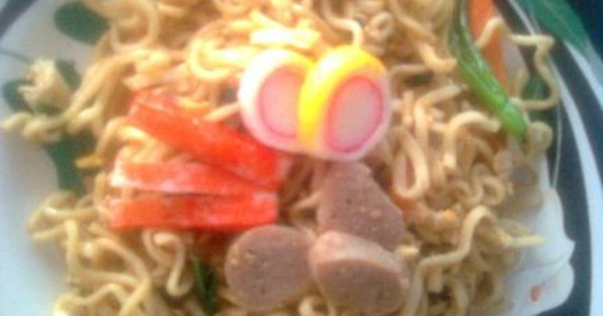 Resep Mie Ramen Naruto Goreng oleh Lissy Art - Cookpad