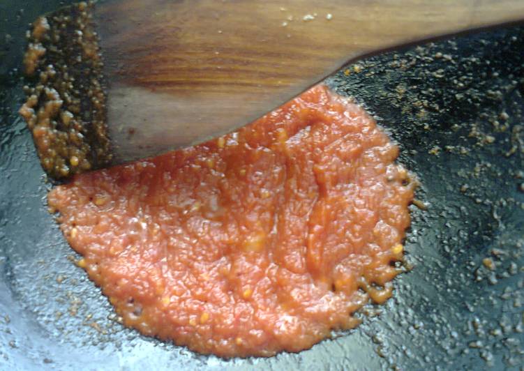 Resep Sambal Tomat (tidak pedas)