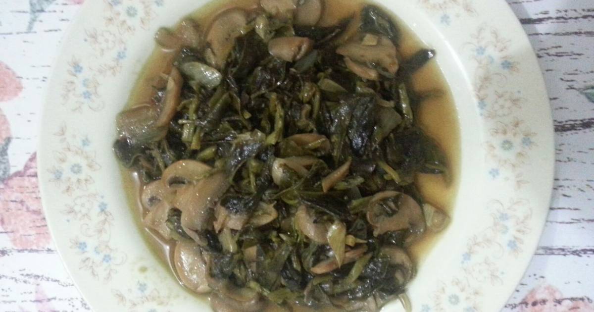  Resep Tumis daun ginseng cah jamur oleh Sonia Taufiq Cookpad