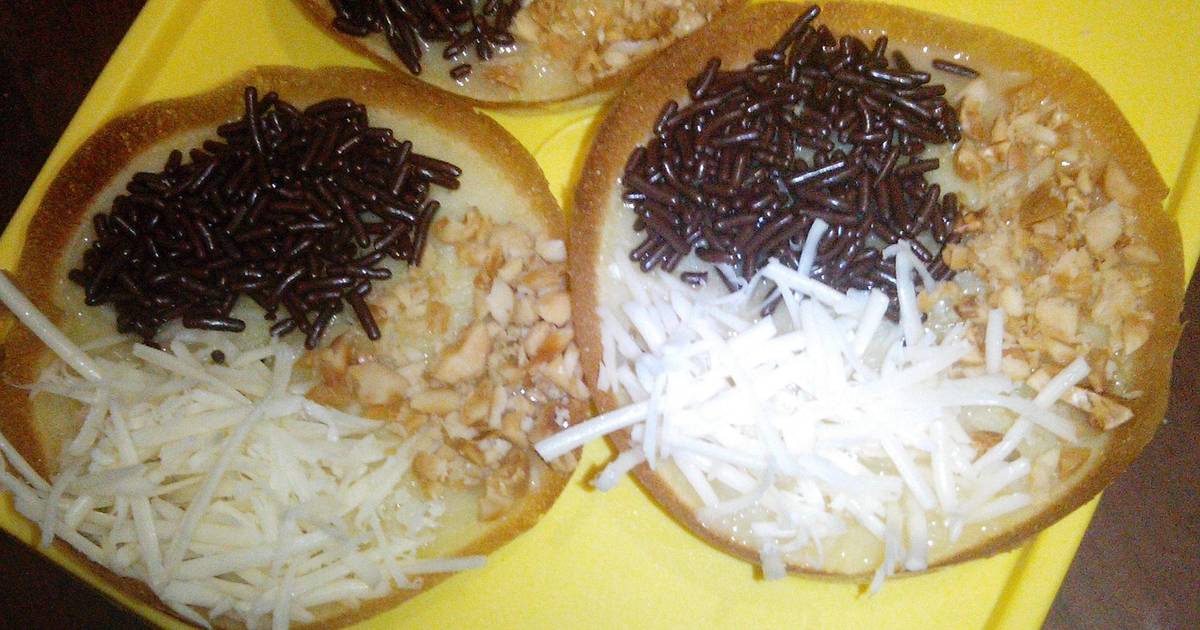 Resep terang bulan mini coklat kacang keju