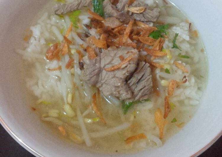 resep lengkap untuk Soto Daging Bening Khas Boyolali