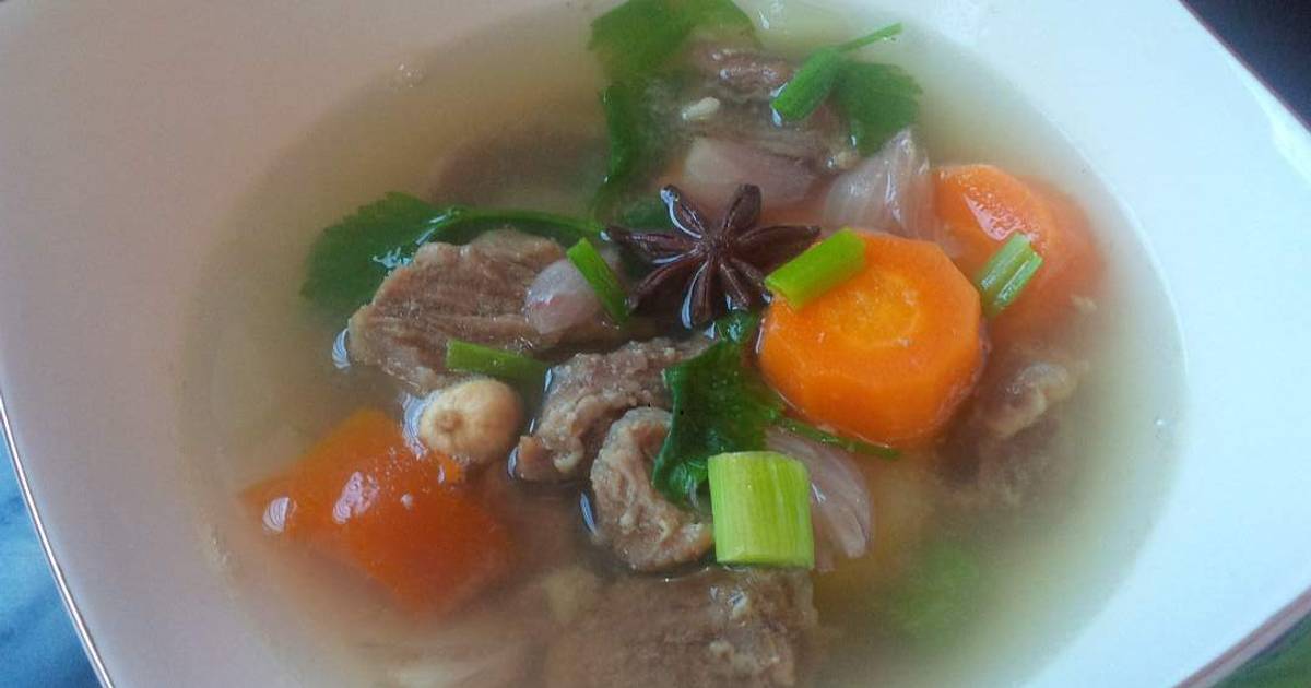 Resep Sop Daging Sapi Rempah oleh Hanna Faristi - Cookpad