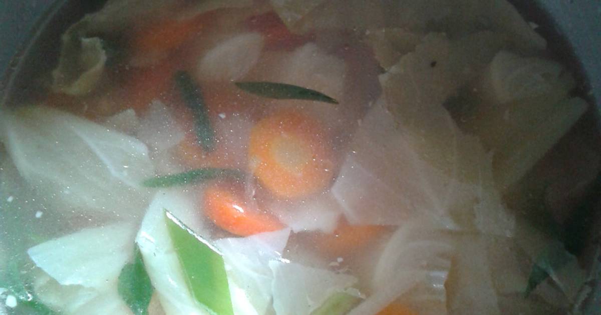 Resep Sayur Sop Sederhana ala  Anak  Kos  oleh agnes 