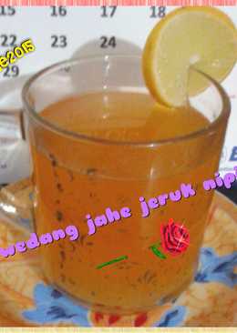 wedang jahe jeruk nipis