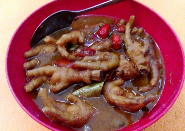 cara membuat Ceker ayam pedas manis