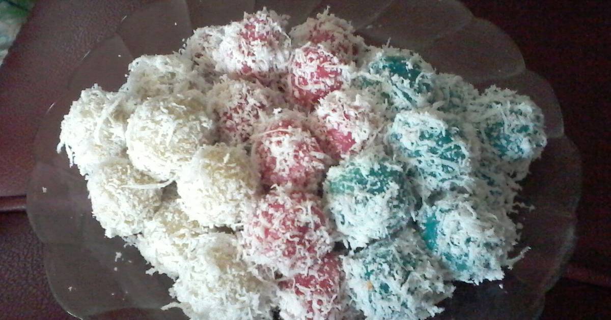 Resep Onde onde rainbow maknyuuuus ala youmi