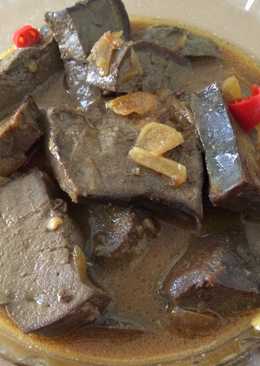 Semur Ati Sapi mudah