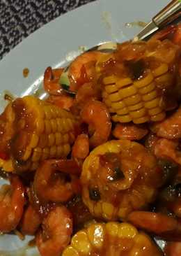 Udang asam manis