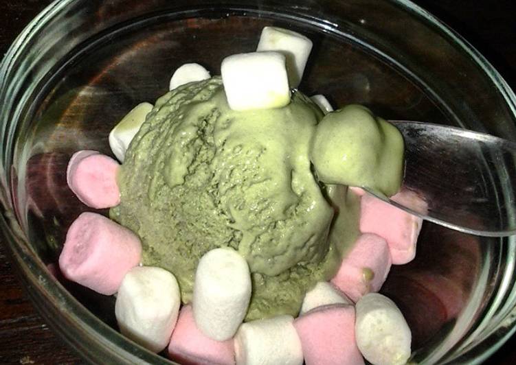 Resep ice cream green tea / matcha Oleh Ranindya Suryananda