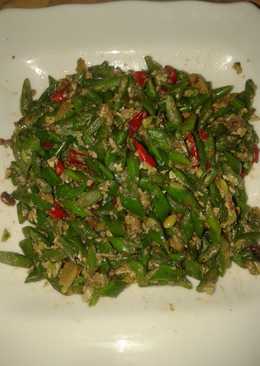 Tumis Buncis mix Telur 