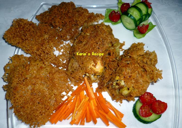  Resep  Ayam  Goreng Kremes  Tulang  Lunak  Presto oleh Karin 