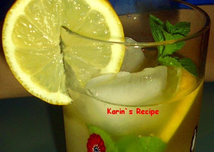 resep makanan Lemonade Teh Mint