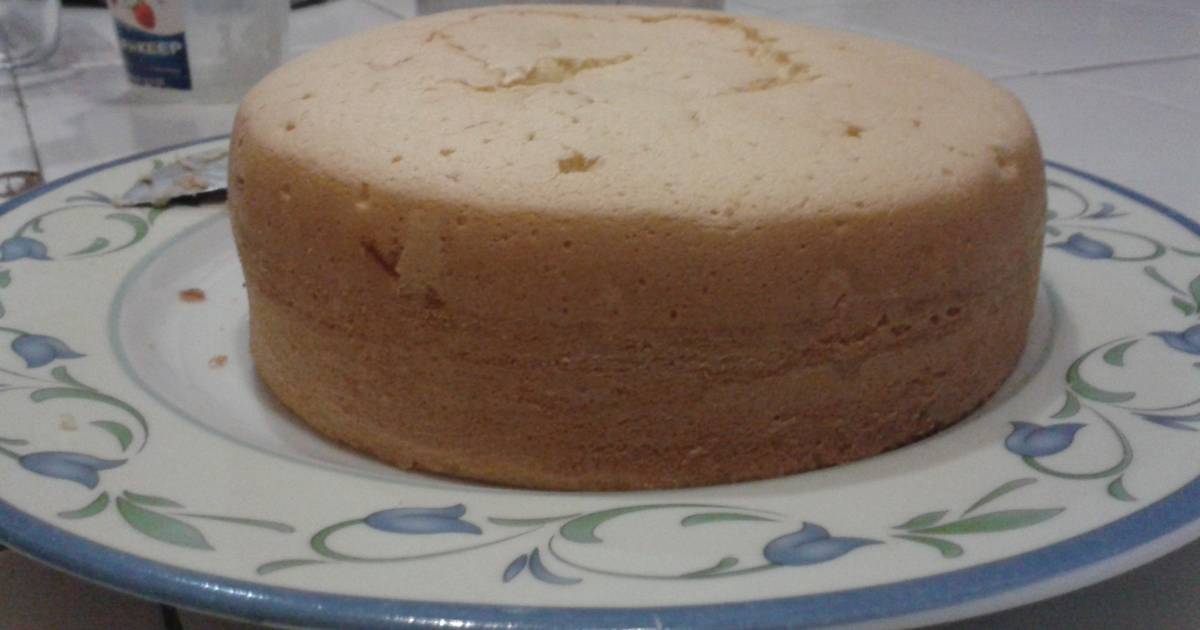 Resep Simple Cheese Sponge Cake