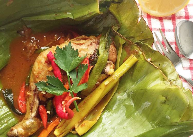 Resep Pepes Ayam  Bumbu Praktis oleh Ferra rusli Cookpad