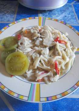 Oseng jamur tiram bakso