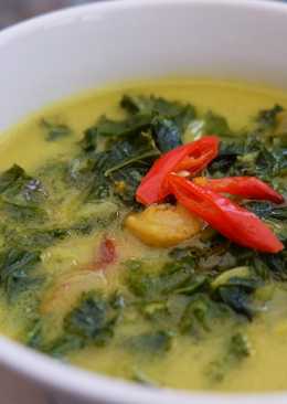 Sayur Bobor kale udang (gulai kale udang)