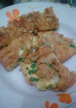 Telor dadar gulung bakso ayam
