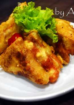 Tahu Goreng Lapis Udang