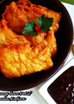 Tempe Tepung Renyah dan Petis