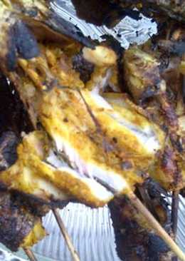 Haruan panggang (pelengkap  ketupat kandangan)