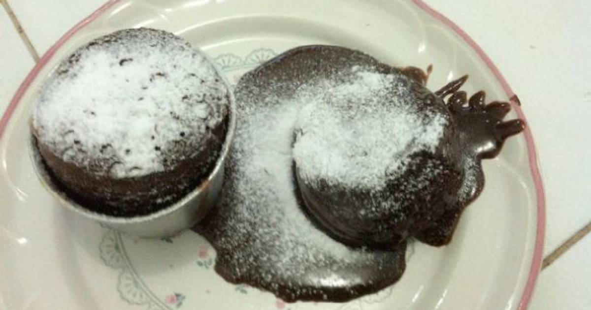 Resep Lava cake simple