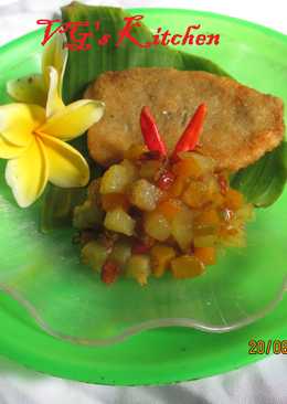 IKAN GORENG TUMIS LABU