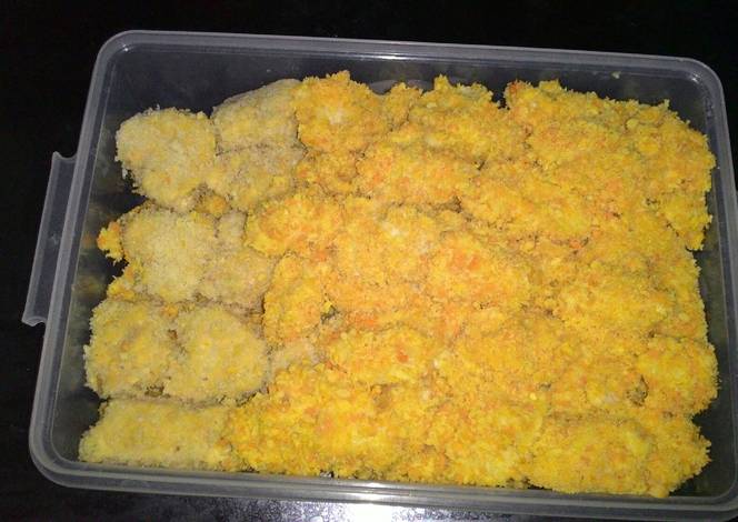 Resep Nugget Ayam-wortel-brokoli oleh Stephani sandan 