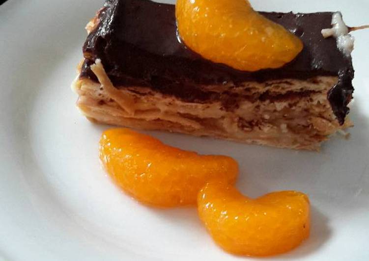 Resep Chocolate Eclair Dessert By Fathima Huriyya