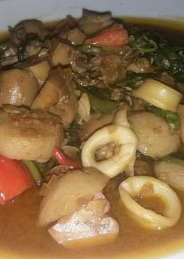 Tumis Kangkung Seafood