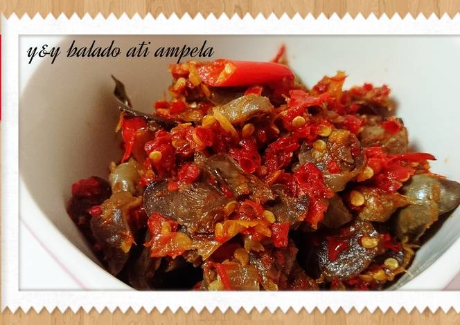 Resep Balado ati ampela oleh yNy - Cookpad