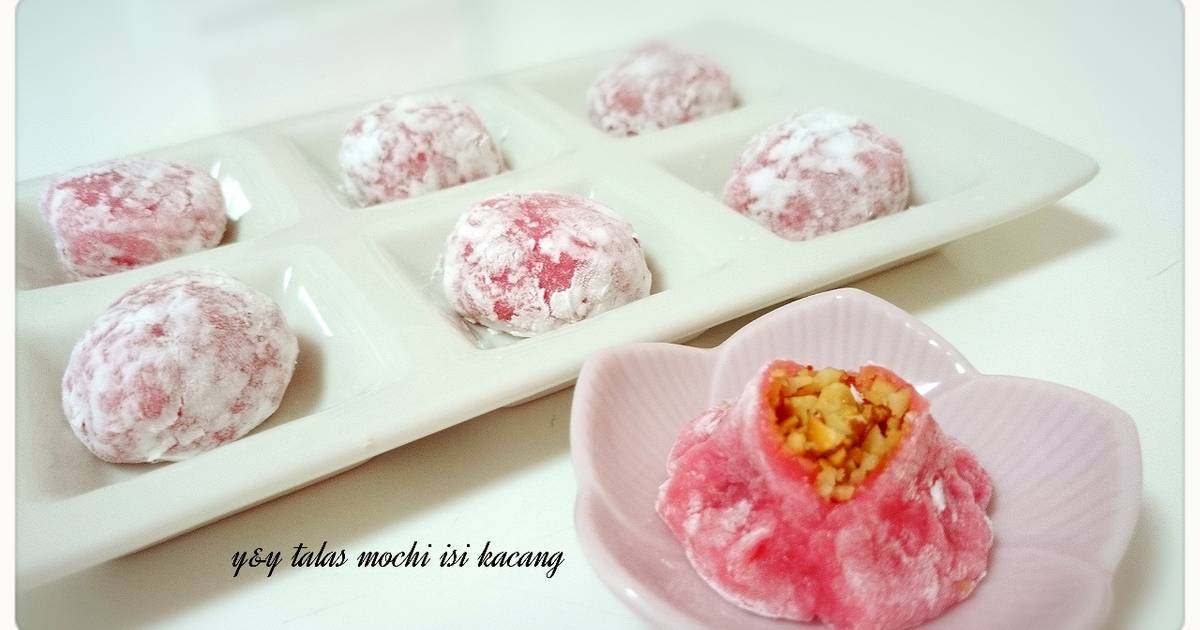 Resep Talas mochi isi kacang