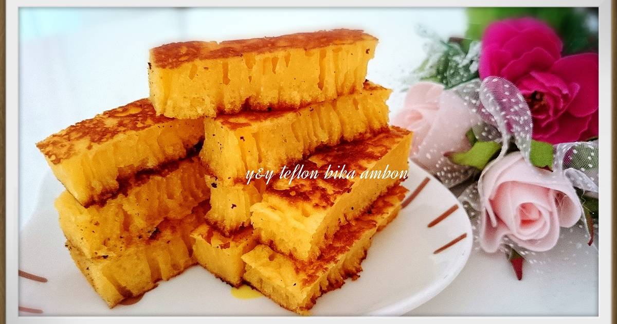 Resep Bika ambon teflon Resep Bika ambon teflon