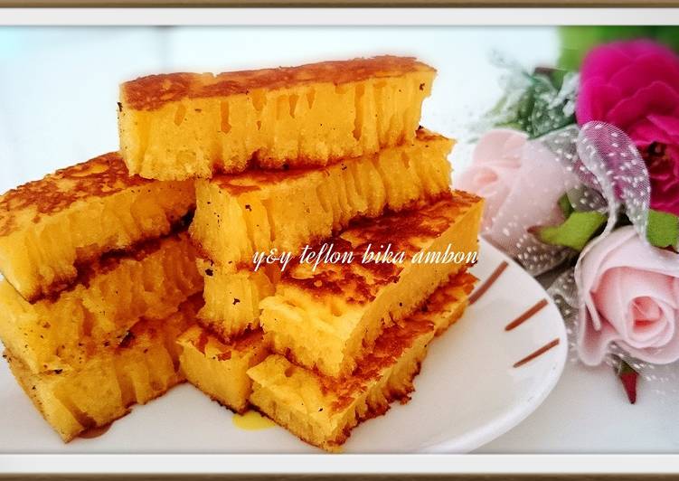 Resep Bika ambon teflon Oleh yNy