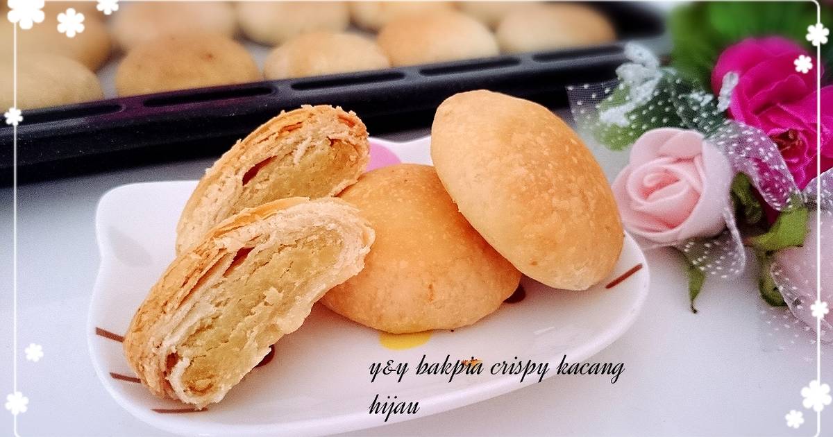 Resep Bakpia crispy kacang hijau