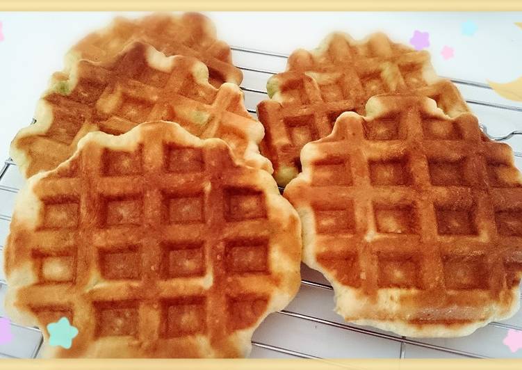 gambar untuk resep Belgian waffle (plain)