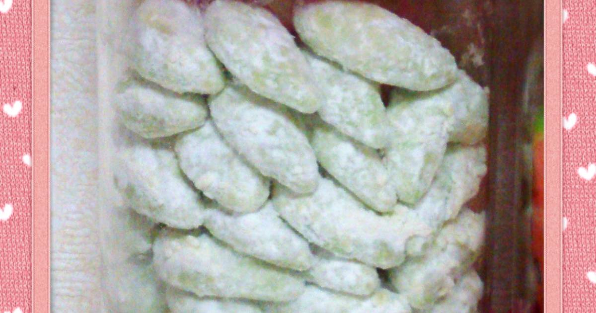 Resep Putri salju pandan