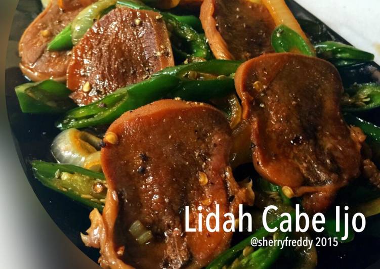 gambar untuk resep makanan Lidah Sapi Cabai Hijau