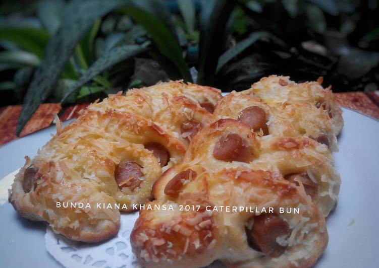 resep masakan Caterpillar Bun