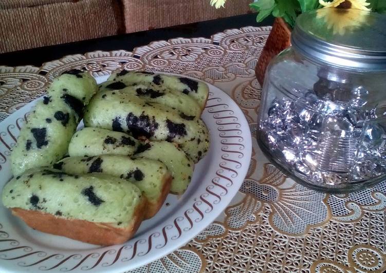 gambar untuk resep makanan Pukis Green Tea Oreo