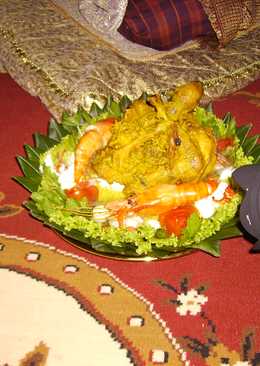 Ayam ingkung balado