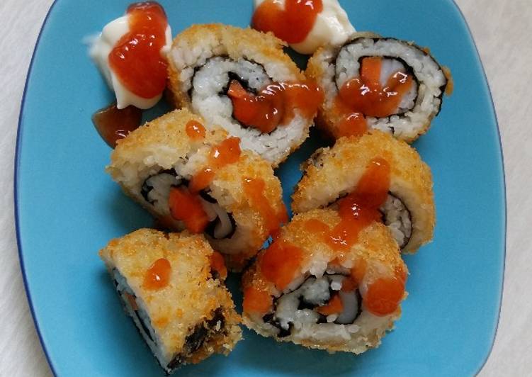 gambar untuk resep makanan Sushi Goreng