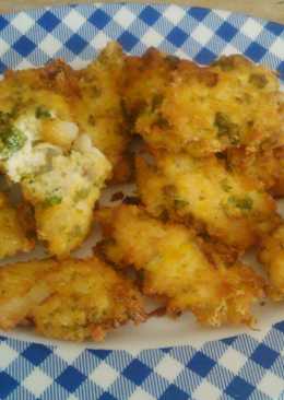 Perkedel tahu brokoli