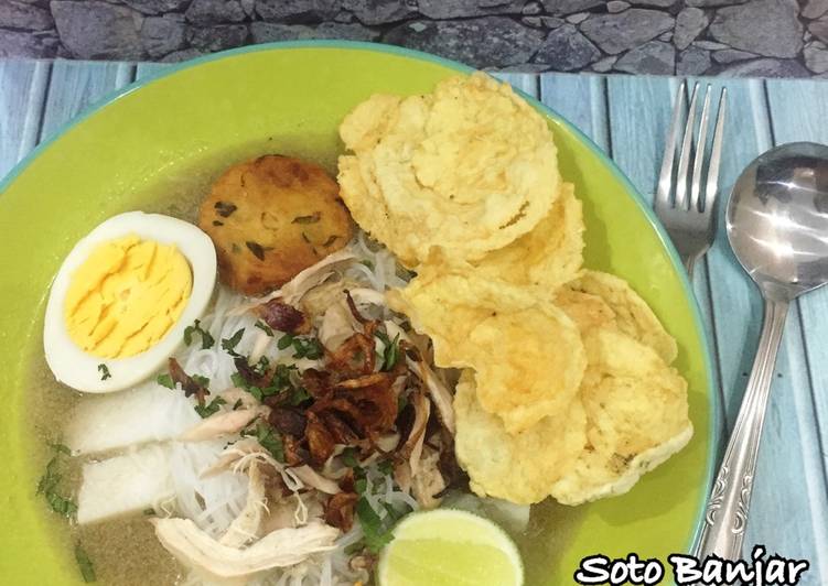 resep lengkap untuk (Slow Cooker) Soto Banjar