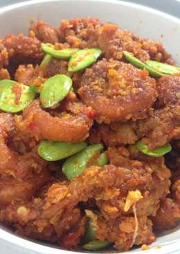 Cumi Crispy Sambal Petai