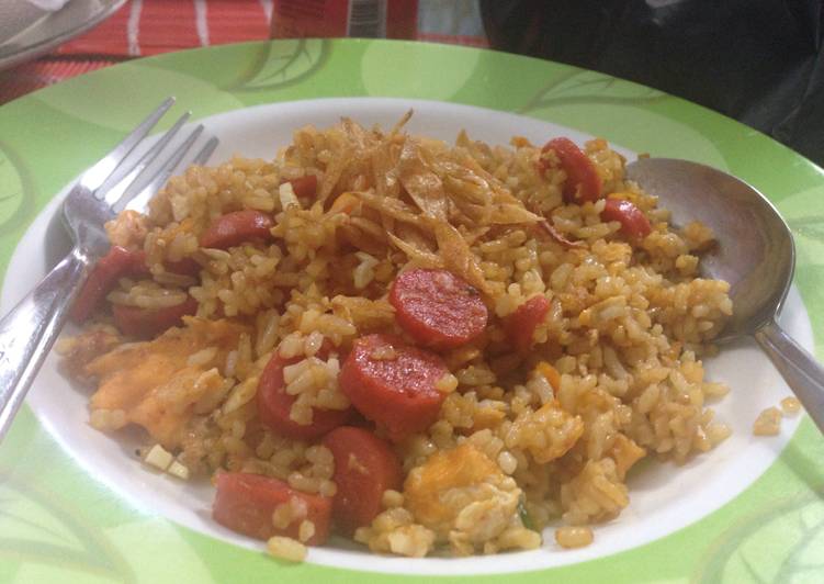  Resep  Nasi  Goreng  Sosis Pedas  oleh cookerz Cookpad 