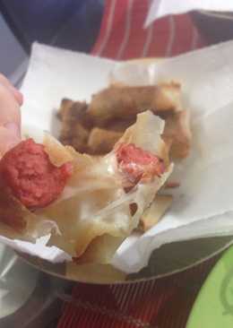 Lumpia Sosis Keju